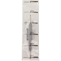 Tellerraspatorium - 1 db, DB407R, 175 mm, Ø 3,8 mm discoid + Ø 3 mm cleoid - DB407R