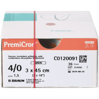 PremiCron® - 36 darabos csomag, zöld, 3 x 45 cm, USP4/0 - C0120091