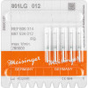 Diamanten 801L, gyémántcsiszoló, zöld, ISO 010, FG, 5 darab