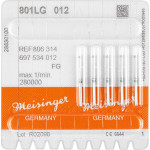 Diamanten 801L, gyémántcsiszoló, zöld, ISO 012, FG, 5 darab