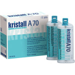 kristall® PERFECT A70 - csomag 2 x 50 ml kartus, 12 keverőhegy zöld - 82576