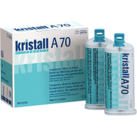 kristall® PERFECT A70 - csomag 2 x 50 ml kartus, 12 keverőhegy zöld - 82576