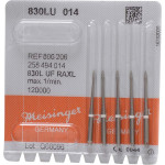 Diamanten 830L, gyémántcsiszoló, fehér, ISO 014, RAXL, 5 darab