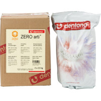 zero arti, Artikulációs gipsz, fehér, gyorsan kötő, 2,5 kg, 2x1 darab