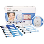 Filtek Supreme XTE (Professional), Tömőanyag (Kompozit), fecskendők, fényre keményedő, Kompozit - Nano-töltőanyag, 3 g, 12x1 darab