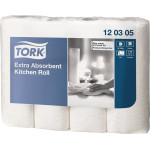 TORK® Premium Küchenrolle - Karton 12 x 4 db 23,8 x 26 cm, geprägt, fehér - 120305