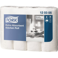 TORK® Premium Küchenrolle - Karton 12 x 4 db 23,8 x 26 cm, geprägt, fehér - 120305