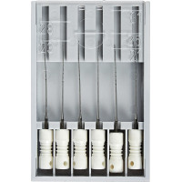 Nervnadeln, idegtű, 9107, fehér ISO 025, 6 darab