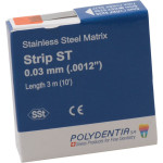 Matrizenband - csomag 3 m Band Breite 6 mm, Stärke 0,03 mm, normál - 5236 Matrizenband - csomag 3 m Band Breite 6 mm, Stärke 0,03 mm, normál - 5236