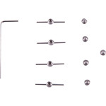 Befestigungsteile - Packung 4 Stück Befestigungsteile - Packung 4 Stück