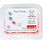 Flexi-Snap, polírozó korong, piros, 8 mm, 50 darab