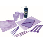 Monoart (Colour Line), Dental-szet, Karton, Egyszerhasználatos termék, lila, 1 Csomag