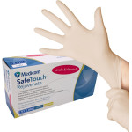 Medicom® SafeTouch® Rejuvenate Latex-Handschuhe - 100 darabos csomag, púdermentes, natural, M - 1163-C Medicom® SafeTouch® Rejuvenate Latex-Handschuhe - 100 darabos csomag, púdermentes, natural, M - 1163-C