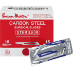 Swann Morton Skalpellklingen - Packung 100 Stück Figur 15 - 8213102 Swann Morton Skalpellklingen - Packung 100 Stück Figur 15 - 8213102