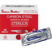 Swann Morton Skalpellklingen - Packung 100 Stück Figur 15 - 8213102 Swann Morton Skalpellklingen - Packung 100 Stück Figur 15 - 8213102