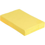 Monoart® Traypapier für Normtrays - Blisterpackung 250 db 18 x 28 cm, sárga - 205008