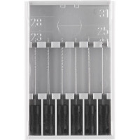 Nervnadeln, idegtű, 9107, fekete ISO 060, 6 darab