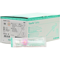 Vasofix® Safety - 50 darabos csomag, rózsaszín, g 20, 1,1 x 33 mm - 4269110S-01