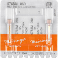 Diamantpolierer 9768, gyémánt-kompozit-polírozó, rózsaszín ISO 060, RA, 2 darab