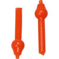 Viasz öntocsatorna (EM), Egyszerhasználatos termék, narancs, Műanyag, 6 mm, 250 darab