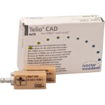Telio (CAD), (19,0 x 15,4 x 39 mm) (Sirona) (B 40L) (Low Translucency) (A3.5), CAD/CAM-blokk (Műanyag), téglalap alakú, Polimetilmetakrilát (PMMA), 3 darab
