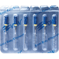 CC+File (363) (25 mm) (ISO 30), K-reszelő (kézzel), Fogantyú - műanyag ISO 30 sterilen csomagolva, ISO színkódolt, Nemesacél, 25 mm, 6 darab