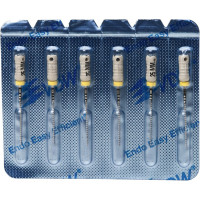 CC+File (363) (25 mm) (ISO 45), K-reszelő (kézzel), Fogantyú - műanyag ISO 45 sterilen csomagolva, ISO színkódolt, Nemesacél, 25 mm, 6 darab