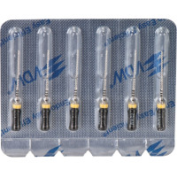 CC+File (363) (25 mm) (ISO 80), K-reszelő (kézzel), Fogantyú - műanyag ISO 80 sterilen csomagolva, ISO színkódolt, Nemesacél, 25 mm, 6 darab