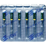 CC+File (373), Hedström reszelő, Fogantyú - műanyag ISO 35 sterilen csomagolva, röntgenopák, Nemesacél, 25 mm, 6x1 darab