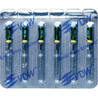 CC+File (373), Hedström reszelő, Fogantyú - műanyag ISO 35 sterilen csomagolva, röntgenopák, Nemesacél, 25 mm, 6x1 darab