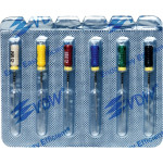 CC+File (373), Hedström reszelő, Fogantyú - műanyag ISO 15-40 sterilen csomagolva, röntgenopák, Nemesacél, 25 mm, 6x1 darab