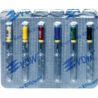 CC+File (373), Hedström reszelő, Fogantyú - műanyag ISO 15-40 sterilen csomagolva, röntgenopák, Nemesacél, 25 mm, 6x1 darab