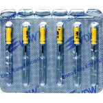 CC+File (373), Hedström reszelő, Fogantyú - műanyag ISO 50 sterilen csomagolva, röntgenopák, Nemesacél, 25 mm, 6x1 darab