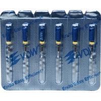 CC+File (373), Hedström reszelő, Fogantyú - műanyag ISO 60 sterilen csomagolva, röntgenopák, Nemesacél, 25 mm, 6x1 darab