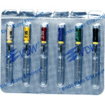 CC+File (373), Hedström reszelő, Fogantyú - műanyag ISO 45-80 sterilen csomagolva, röntgenopák, Nemesacél, 25 mm, 6x1 darab