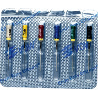 CC+File (373), Hedström reszelő, Fogantyú - műanyag ISO 45-80 sterilen csomagolva, röntgenopák, Nemesacél, 25 mm, 6x1 darab