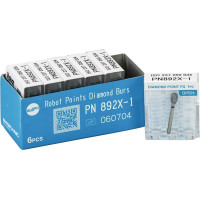 Robot Points® FG 892, gyémántcsiszoló, fekete ISO 034, 6 darab