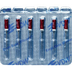 CC+Bur (353), K-Fúró, Fogantyú - műanyag ISO 25 röntgenopák, ISO színkódolt, Nemesacél, 21 mm, 6 darab