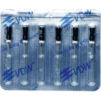 CC+Bur (353), K-Fúró, Fogantyú - műanyag ISO 40 röntgenopák, ISO színkódolt, Nemesacél, 21 mm, 6 darab