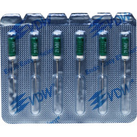 CC+File (363) (21 mm) (ISO 35), K-reszelő (kézzel), Fogantyú - műanyag ISO 35 sterilen csomagolva, ISO színkódolt, Nemesacél, 21 mm, 6 darab