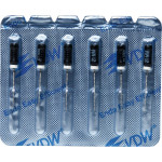 CC+File (363) (21 mm) (ISO 40), K-reszelő (kézzel), Fogantyú - műanyag ISO 40 sterilen csomagolva, ISO színkódolt, Nemesacél, 21 mm, 6 darab