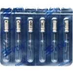 CC+File (363) (21 mm) (ISO 45), K-reszelő (kézzel), Fogantyú - műanyag ISO 45 sterilen csomagolva, ISO színkódolt, Nemesacél, 21 mm, 6 darab