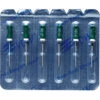 CC+File (363) (21 mm) (ISO 70), K-reszelő (kézzel), Fogantyú - műanyag ISO 70 sterilen csomagolva, ISO színkódolt, Nemesacél, 21 mm, 6 darab