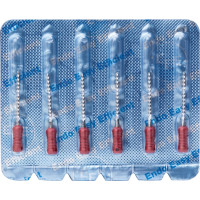 CC+File (363) (21 mm) (ISO 110), K-reszelő (kézzel), Fogantyú - műanyag ISO 110 sterilen csomagolva, ISO színkódolt, Nemesacél, 21 mm, 6 darab