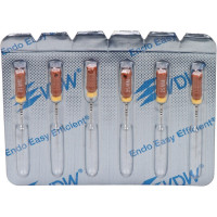 CC+File (363) (25 mm) (ISO 12), K-reszelő (kézzel), Fogantyú - műanyag ISO 12 sterilen csomagolva, ISO színkódolt, Nemesacél, 25 mm, 6 darab