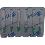 CC+File (363) (25 mm) (ISO 130), K-reszelő (kézzel), Fogantyú - műanyag ISO 130 sterilen csomagolva, ISO színkódolt, Nemesacél, 25 mm, 6 darab