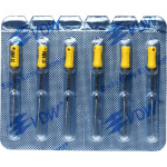 CC+File (363) (31 mm) (ISO 20), K-reszelő (kézzel), Fogantyú - műanyag ISO 20 sterilen csomagolva, ISO színkódolt, Nemesacél, 31 mm, 6 darab