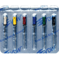 CC+File (363) (31 mm) (ISO 15-40), K-reszelő (kézzel), Fogantyú - műanyag ISO 15-40 sterilen csomagolva, ISO színkódolt, Nemesacél, 31 mm, 6x1 darab