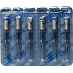 CC+File (363) (31 mm) (ISO 45), K-reszelő (kézzel), Fogantyú - műanyag ISO 45 sterilen csomagolva, ISO színkódolt, Nemesacél, 31 mm, 6 darab