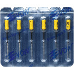 CC+File (363) (31 mm) (ISO 50), K-reszelő (kézzel), Fogantyú - műanyag ISO 50 sterilen csomagolva, ISO színkódolt, Nemesacél, 31 mm, 6 darab